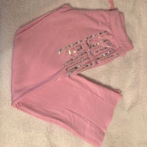 Women’s Victoria Secret “Pink” sweat pants. Size Medium